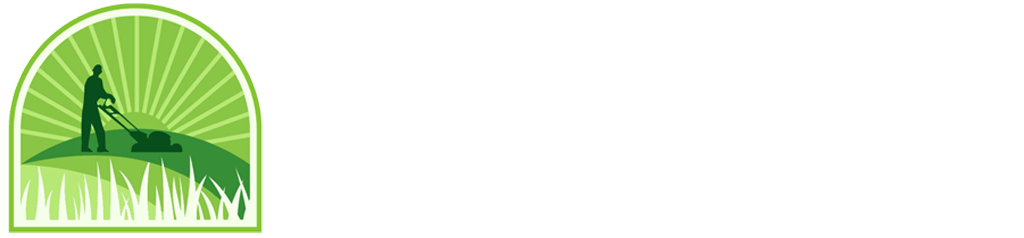 a good lawn man webiste white logo